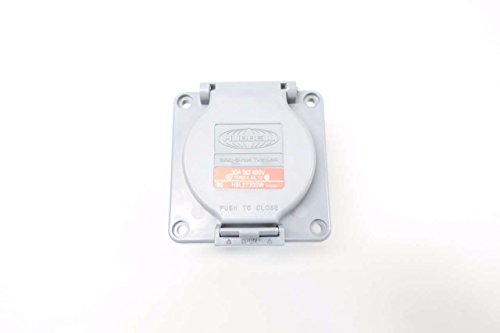 HUBBELL HBL2730SW Twist-Lock Receptacle 480V-AC 30A AMP 4W 3P D574505