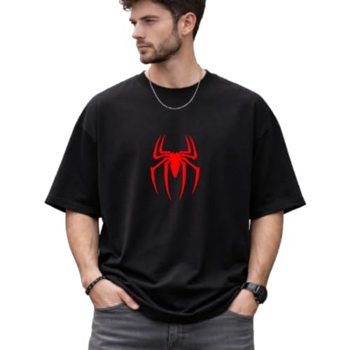 Image of Men Regular Fit T-Shirt dropshoulder | 180 GSM Polycotton | Streetwear Graphic Tee