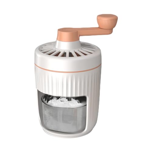 Afeitadora de hielo manual, trituradora de hielo de mano, máquina de afeitar de hielo de acero inoxidable, picadora de carne multifuncional portátil, máquina de cono de nieve desmontable para