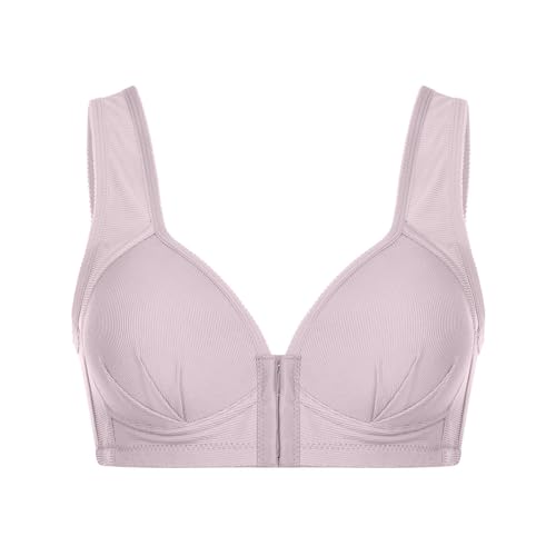 Sujetador push-up pegajoso, sujetador push-up, 40J, talla 32D, para mujer, deportivo, pubertad, doble acolchado, gris, XX-Large