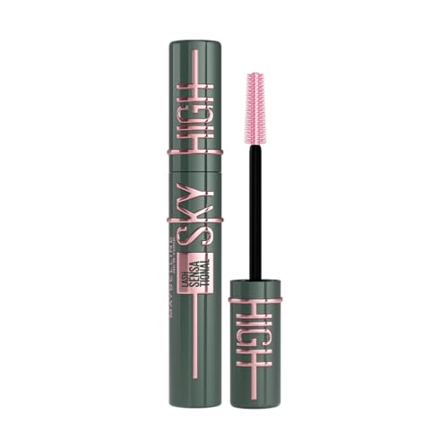 Image of Maybelline New York Lash Sensational Sky High Blue Mascara, Green Altitude | Lengthening & Easy Wash Formula, 7.2ml