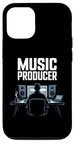 Music Producer Studio Setup DAW Waveform Monitor X}zP[X iPhone 12/12 Pro p