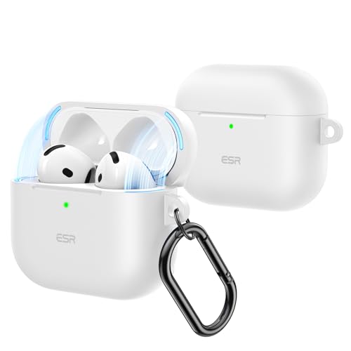 ESR AirPods本体 ホワイト ESR ESR AirPods Pro (第2世代/第1世代） ハードケース MagSafe充電