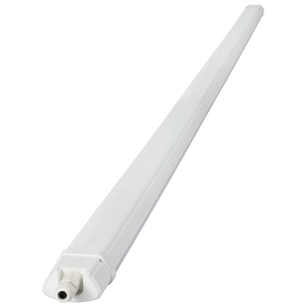 Gefom REGLETTE ETANCHE IP65 LED INTEGREE AVEC DETECTEUR, 120CM, 24W 2160 LM, CONNEXION AUTO