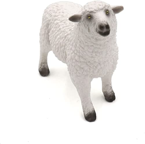 Wqking Sheep Outdoor Lawn Decoration 4 Pieces Gardening Potted Plant Decoration Statue Doll House #TOP2
