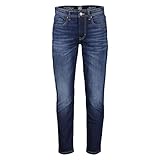 LERROS - Herren 5-Pocket-Denimstyle in Used-Optik (2009329), Größe:W34, Länge:L30, Farbe:Dark Blue (495)