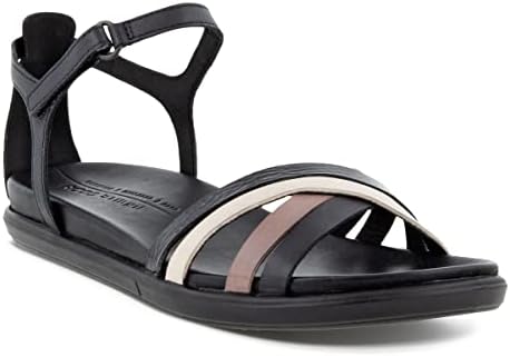 ECCO Women's Simpil Ankle Sandal, Multicolor Black Nubuck, 7-7. 5 | Image 2
