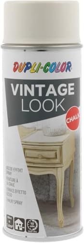 DUPLI-COLOR VINTAGE LOOK Spray Sahara 400 ml – Kreide-Effektspray für Möbel, Deko & Styropor, matt, lösemittelarm, Innen & Außen