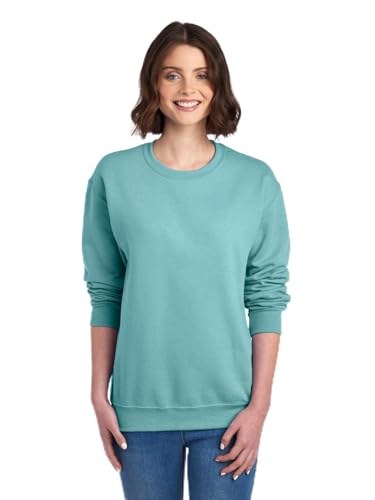 Image of Jerzees Men's NuBlend Fleece Hoodies & Sweatshirts, Cotton Blend, Sizes S-3X