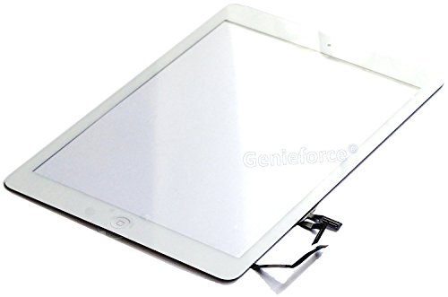 Vitre brisée iPad Air 5 solution avec écran tactile blanc LVA - 3