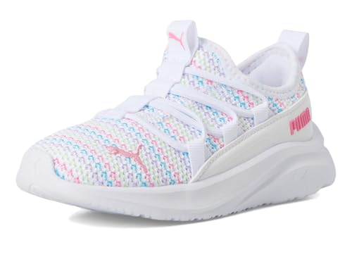 Image of PUMA Kids Girls One4all Slip On Sneakers Shoes Casual - Pink