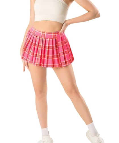 [Sharphon] �~�j�X�J�[�g ���~�j�� �s���N �v���[�c �`�F�b�N�� ���n�Ȃ� �E�G�X�g�S�� A���C�� ��l���킢�� �K�[���[ �t�� �X�g���b�` ���f�B�[�X REI207