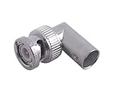  Huber+Suhner HF Adapter, BNC - BNC, 50Ω, Male - Weiblich, gewinkelt, 4GHz Normal