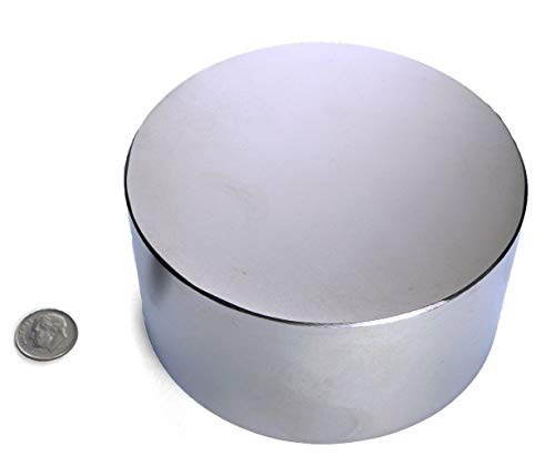 Applied Magnets® 4" X 2" Grade N42 Neodymium Disc Magnet #TOP22
