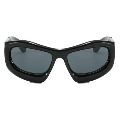 COTIA Fashion Square Sunglasses for Men Women Punk Cat Eye Sun Glasses Sports Cycling Y2k Cool Goggles Eyewear W352