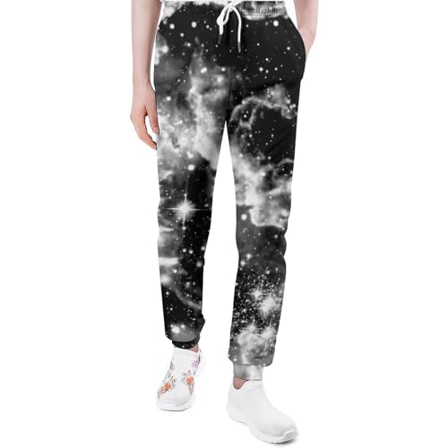 Nugier Men Sweatpants, Lounge Pants, Drawstring Pajamas with Pockets S-5XL