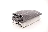 Tutti Bambini - Sabanas Ajustables (Pack 2) Grey/Silver Spot