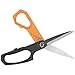Klein Tools B2109 Heavy Duty Scissors, Multipurpose Utility Shears for Cutting Fabric, Cardboard, Plastic, Metal and More, Stainless Steel, 9-Inch