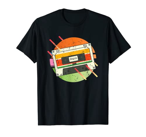Vaporwave Estética 80s Cassette Retro Art 80 Música Camiseta