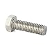 Mellewell M10-1.5 x 35mm Hex Head Screw Bolts, Fully Threaded, Stainless Steel 18-8, Plain Finish, Quantity 10