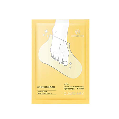 1 Pair Exfoliating Foot Masks Pedicure Socks Exfoliation for Feet Mask Remove Dead Skin Heels Foot Peeling Mask Pedicure Whitening Feet Care