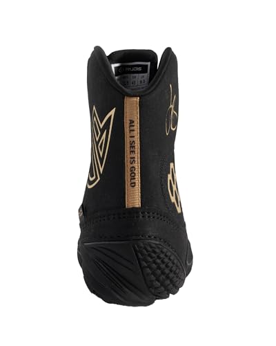 Image of RUDIS JB1 Adult Wrestling Shoes - ALLISEEISGOLD