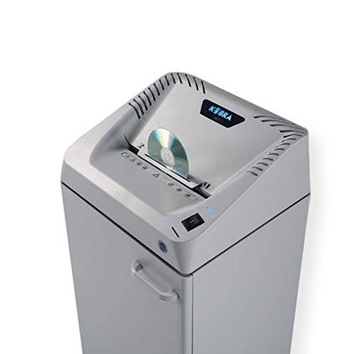 Kobra 300.2 C2 Multipurpose Cross-Cut Medium Size Office Shredder; Up To 18 Sheets At A Time; Shreds Paper, Credit Cards And Smart Cards, Films; Built-In Automatic Oiling System; Safety Stop #TOP2