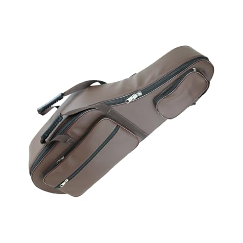 Capa Semi Case Sax Tenor Couro Sintético Pelúcia Extra Luxo - Soler Capas
