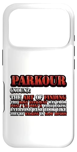 Parkour Definition Freerunning Traceur �X�g���[�g���[�N�A�E�g �X�}�z�P�[�X iPhone 17 Pro �p
