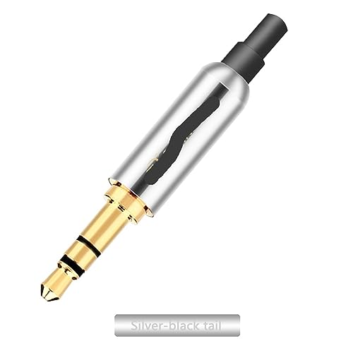 Prise audio 3.5mm mâle à 3 pôles lot de 10 pièces avec manchon arrière