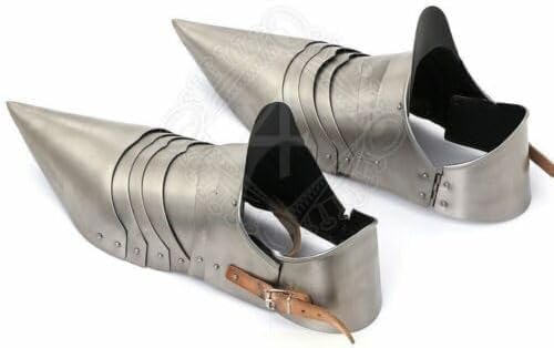 Medieval Armor Shoes Steel Sabatons Pair Sabaton Knight Gothic Warrior shoes