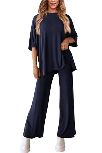 PRETTYGARDEN Two Piece Sets For Women Summer Fashion Lounge Matching Set 2025 Travel Vacation Airport Outfits Clothing