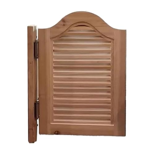 Portes de café robustes en bois massif porte de séparation battante fermeture automatique