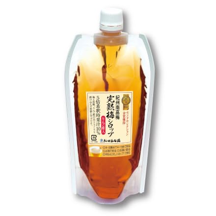 Amazon.co.jp: 紀州紅梅園 完熟梅シロップ330g (単品) : 食品・飲料・お酒