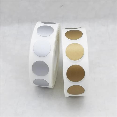 Pastilles à gratter argentées pour masquer vos codes secrets sans transparence - 4