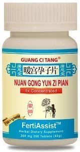 Miniatura 1 de Guang Ci Tang - Nuan Gong Yun Zi Pian FertiAssist 200 Tabletas