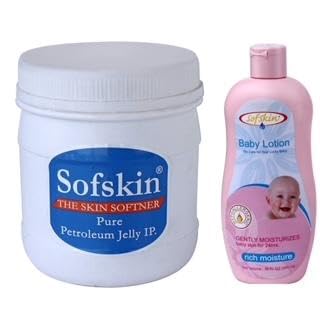 Sofskin (USA Brand) White Petroleum Jelly IP, 1 Kg. 100% Pure & Safe, No smell, pH 5.5, No skin allergy, for - Psoriasis, cracked heels, face & chapped lips, Diaper Rash, Dry Skin, Bruises, Exp. 5 yrs. FREE Premium Baby Lotion (300 ml) with cooling effect MRP Rs.180, till stocks last. (See Our Video).-image-5