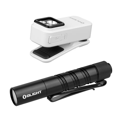 OLIGHT Oclip Pro EDC Flashlight Clip-on Light Bundle I3T 2 EOS Pocket EDC Flashlight