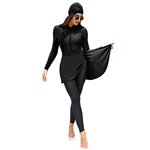 Amazon.com: IKADEX Modest Swimsuits for Women Burkini Full Body