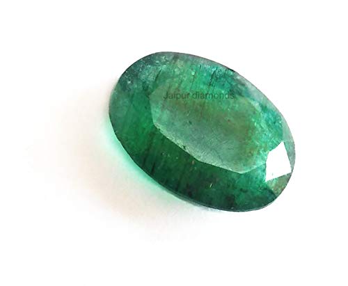 Pierre d'émeraude pour bague de fiançailles | Gemme précieuse de Colombie 3,25-15,25 cts