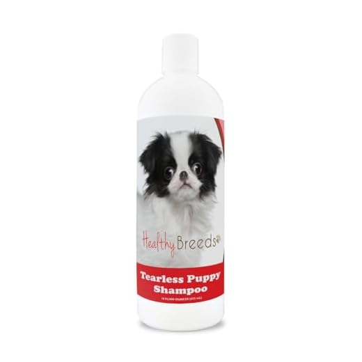 Healthy Breeds Japanese Chin Tearless Puppy Dog Shampoo 16 oz