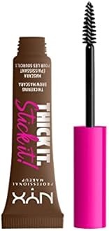 NYX PROFESSIONAL MAKEUP Thick It Stick It Thickening Brow Mascara, Eyebrow Gel - Brunette