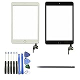  Expert-mobiles- ECRAN Tactile pour iPad Mini 3 Blanche ou Noire + Outils + Colle (Blanche)
