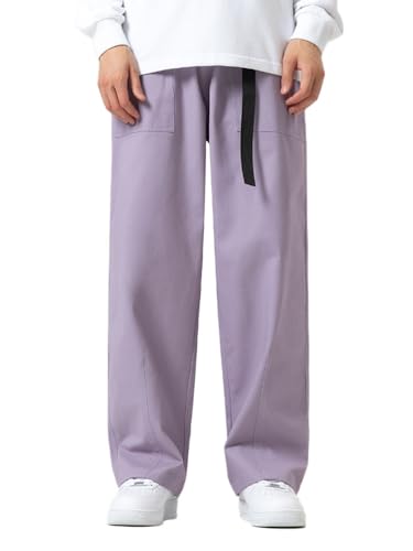 Pantalon de randonnée et jogging pour homme coupe droite idéale pour la plage