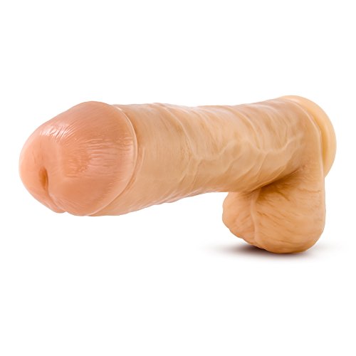 Eden | 11.5 Inch Long 2.5 Inch Thick Realistic Dildo | Dildo For Women And Dildo For Gay Men | Suction Cup Dildo Adult Sex Toy | Realistic Dildo With Suction Cup | Beige Dildo #TOP3