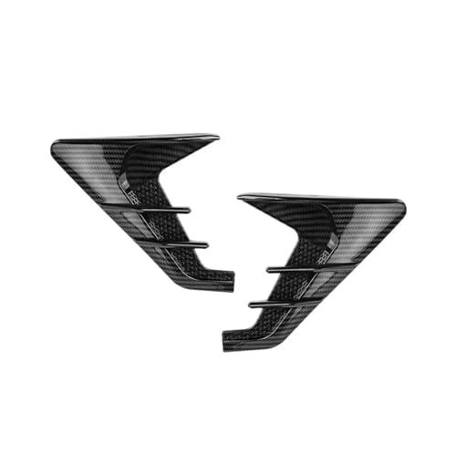 Alerón de ventilación lateral para BMW F30 F32 X3 X5, pegatinas estilo fibra de carbono, 2 uds