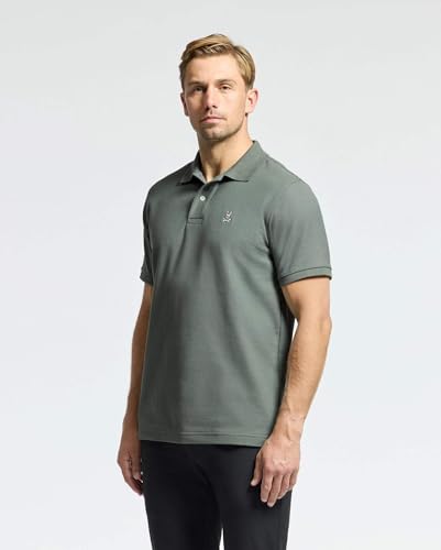 Camisa Polo clásica para hombre Psycho Bunny talla 3X-Large color Agave Green miniatura 5
