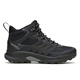 Merrell Men's Speed Strike 2 Mid Waterproof Hiking Shoe, Black, 10