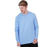 Denali Performance Men's Mega Solar ProtectUV Long Sleeve, Delph Blue, Large