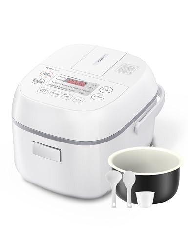 Comparison: Rice Cooker Heating Plate 11 Toshiba Mini Rice Cooker, 3 Cups Uncooked Small Rice Cooker, Steamer & Warmer, With Fuzzy Logic And One-Touch Cooking, 24 Hour Delay Timer And Auto Keep Warm Feature, White